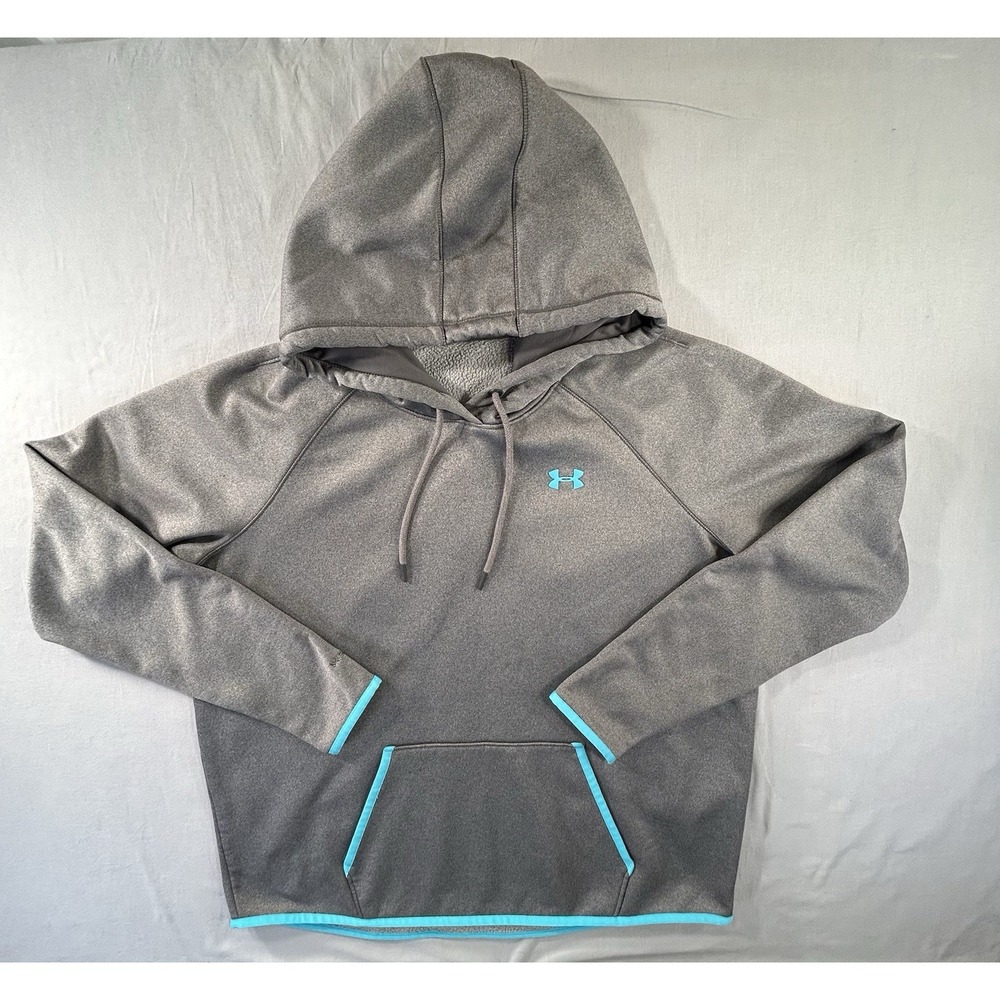 Under Armour Storm 1 Cold Gear Gray Loose‎ Hoodie Women's XL